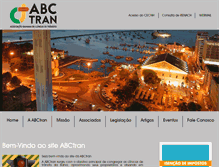 Tablet Screenshot of abctran.com.br